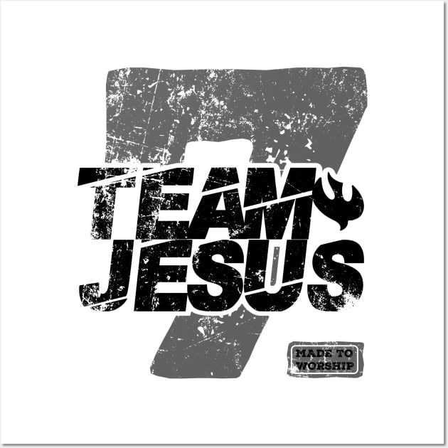 Team Jesus 7 Wall Art by societee28